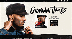 Desktop Screenshot of giovannijames.com